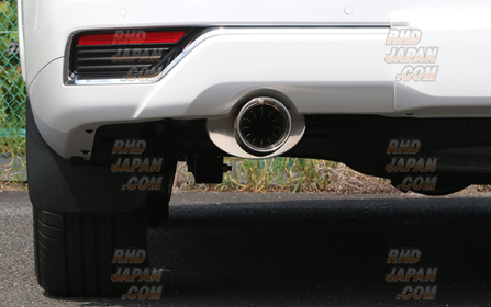 Ganador Vertex 4WD/SUV Muffler Exhaust System Single Polished Tail